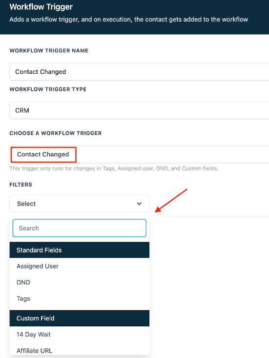 Using the Contact Changed Workflow Trigger – KONECTME